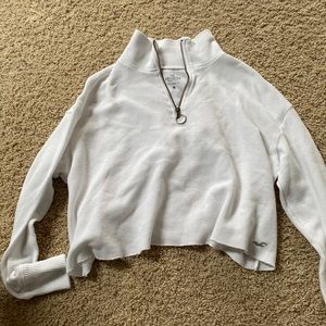 hollister quarter zip